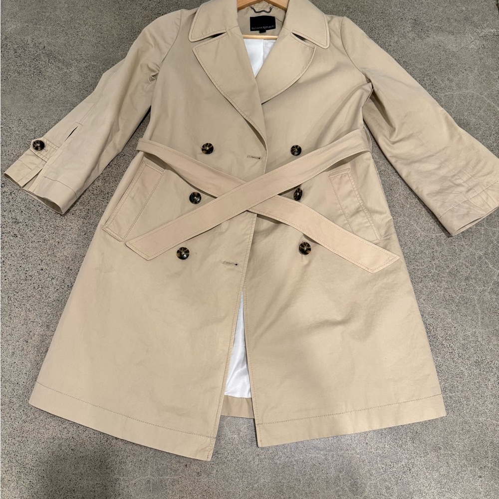 Classic Beige Trench Coat
